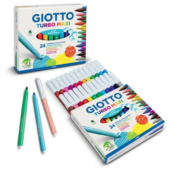 Pennarelli Giotto Turbomaxi 24 pz