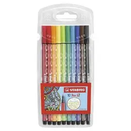 Pennarelli Stabilo Pen 68 a 10 in blister 6810/PL