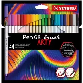 Pennarelli Stabilo Pen 68 Brush Arty 568/24-21-20