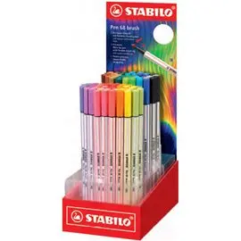 Pennarelli Stabilo Pen 68 Brush Arty Expo 80 pz. 568/80-02