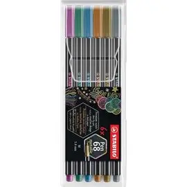 Pennarelli Stabilo Pen 68 Metallic a 6 6806/8-11-
