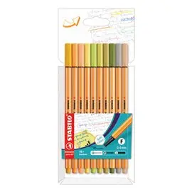 Pennarelli Stabilo Point 88 a 10 8810-22