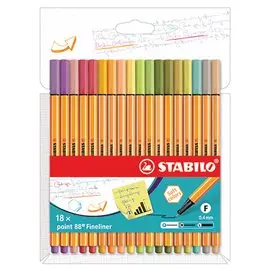 Pennarelli Stabilo Point 88 a 18 8818-22-5