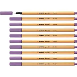 Pennarelli Stabilo Point 88 Malva Chiaro 10 pz. 88/62