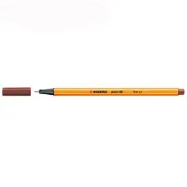 Pennarelli Stabilo Point 88 Terra di siena 10 pz. 88/75