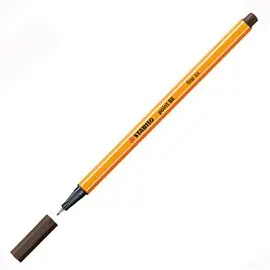 Pennarelli Stabilo Point 88 Terra d'ombra 10 pz. 88/65