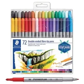 Pennarelli Staedtler Double Ended a 72