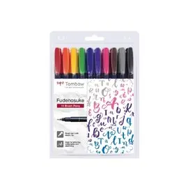 Pennarelli Tombow Fudenosuke Bright PSW-BH-10P
