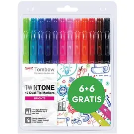 Pennarelli Tombow Twin Tone