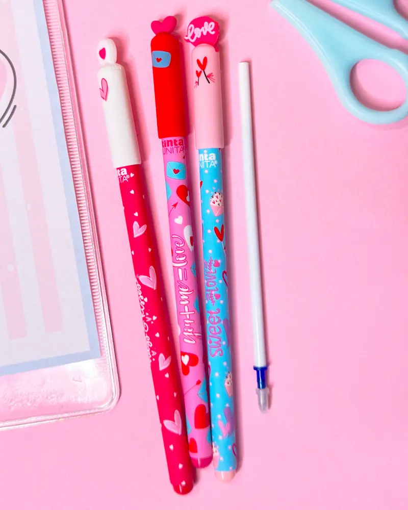 Penne Cancellabili Fashion Love Limited Edition – tintaUNITA® | Set Scuola e Planner