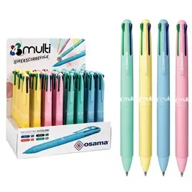 Penne Osama 4Multi Pastel Expo 48 pz.