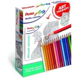 Pentel 00 Arts Kit 0100982 24 Pastelli + Libro