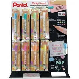 Pentel 00 Expo 0022402 Milky Brush 24 pz.