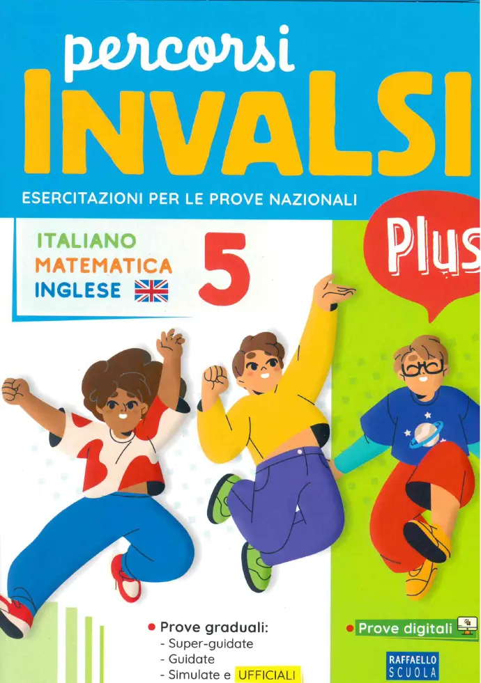Percorsi invalsi Plus pack Italiano+mate+inglese 5