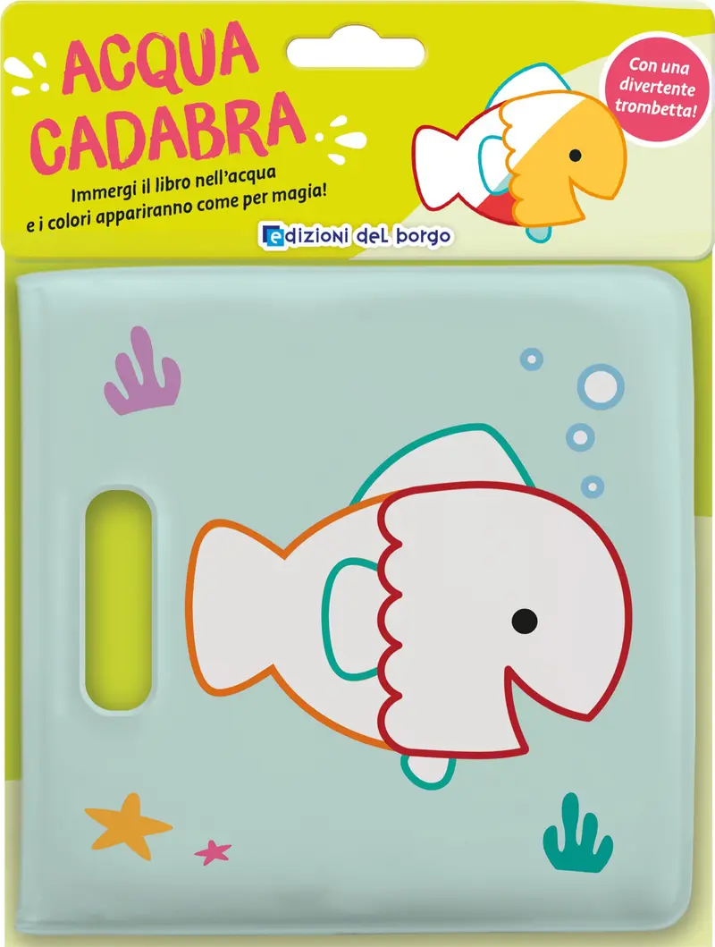 Pesce rosso. Immergi il libro nell'acqua e i colori appariranno come per magia!