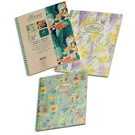 Pigna Nature Flower Maxi Spiral 4 fori 5M 120 ff
