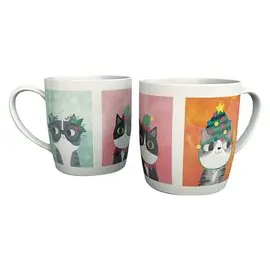 PK 00 Set Tazza in Porcellana e Sottobicchiere XMU