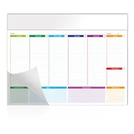 Planning Settimanale da tavolo 43x31