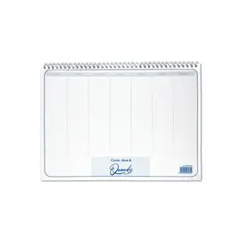 Planning Spiralato Quando non datato 35x24