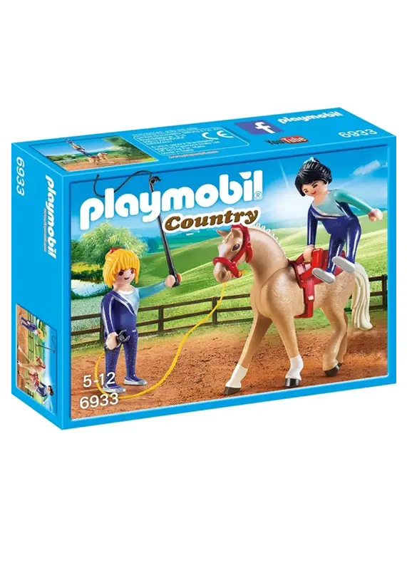 Playmobil Addestramenyo equestre kit