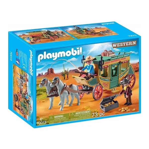 Playmobil Carrozza western dai 4 anni in su