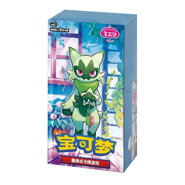Pokémon Gem Pack Vol 5 Booster Display CBB5C versione cinese