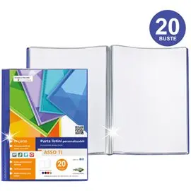 Porta Listini Sei Asso TI Personlizzabili 15x21 20 buste