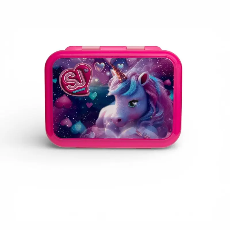 Porta merenda SJ Gang Fantasy Girl 850 ml acciaio