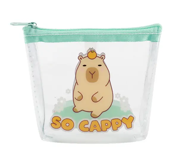 Portamonete Trasparente PVC CAPIBARA
