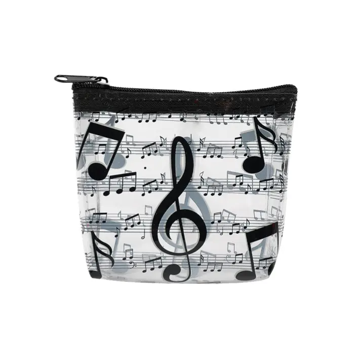 Portamonete Trasparente PVC Musica