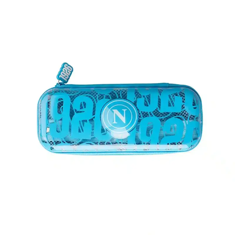Portapenne rigido SSC Napoli - dark e celeste