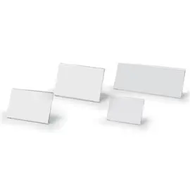 Portaprezzi con base ad L Lebez 18x6,5 cm.