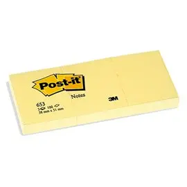 Post-it 3M 653 38x51 senza Film 12 pz. ( 4 x 3 pz.)