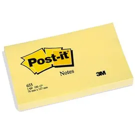 Post-it 3M 655 76x127 con Film 6830-CY-W10 10 pz.