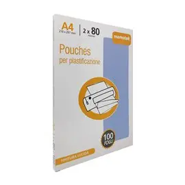 Pouches Memotak 150 mic A4 100 pz.