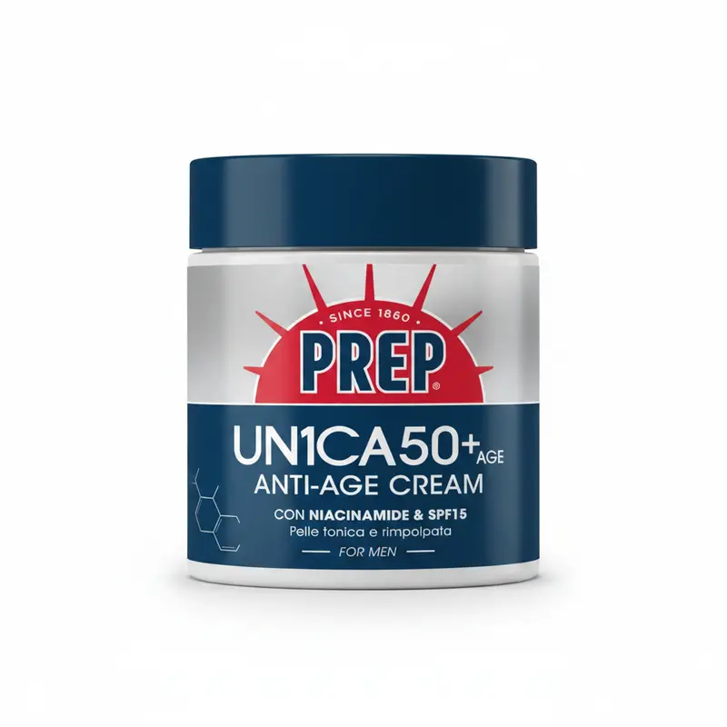 PREP UN1CA 50+ Age Anti-Age Cream For Men 75ml Antietà Viso Uomo