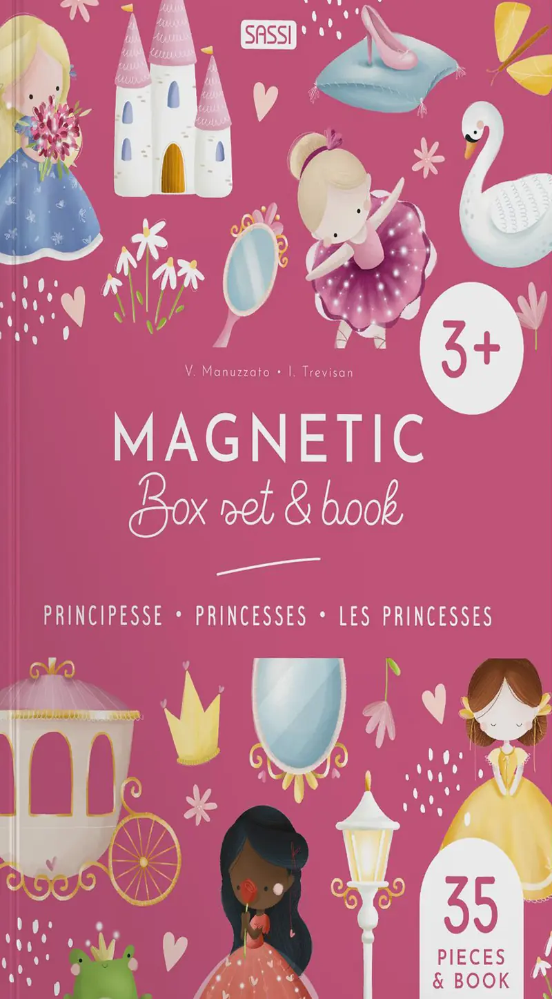 Principesse - Princesses - Les princesses. Magnetic box set.