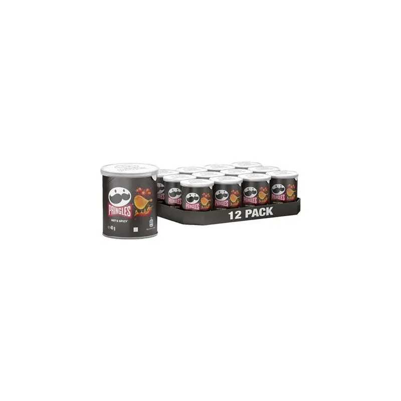 PRINGLES HOT E SPICY 40 gr- Conf da 12