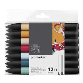 Promarker Set 12+1 Manga