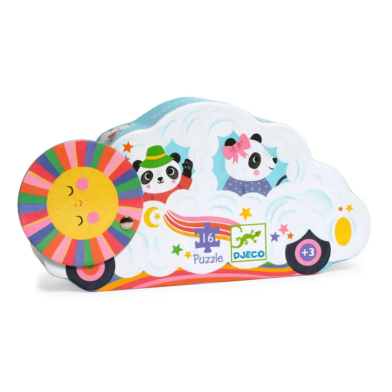 Puzzle - Cloud Car 16 pezzi