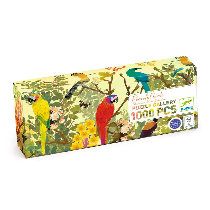 Puzzle Gallery - Peaceful birds 1000 pezzi