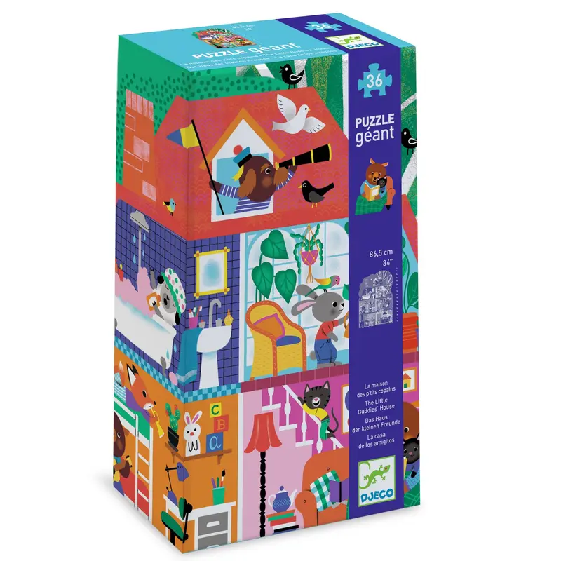 Puzzle Gigante - Casa dei piccoli amici