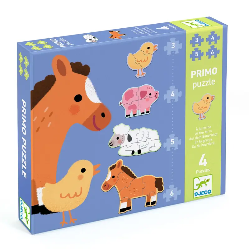 Puzzle Primo Progressivo - At the farm