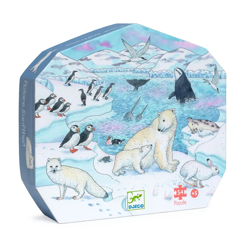 Puzzle Silhouette - Dolcezza polare 54 pezzi