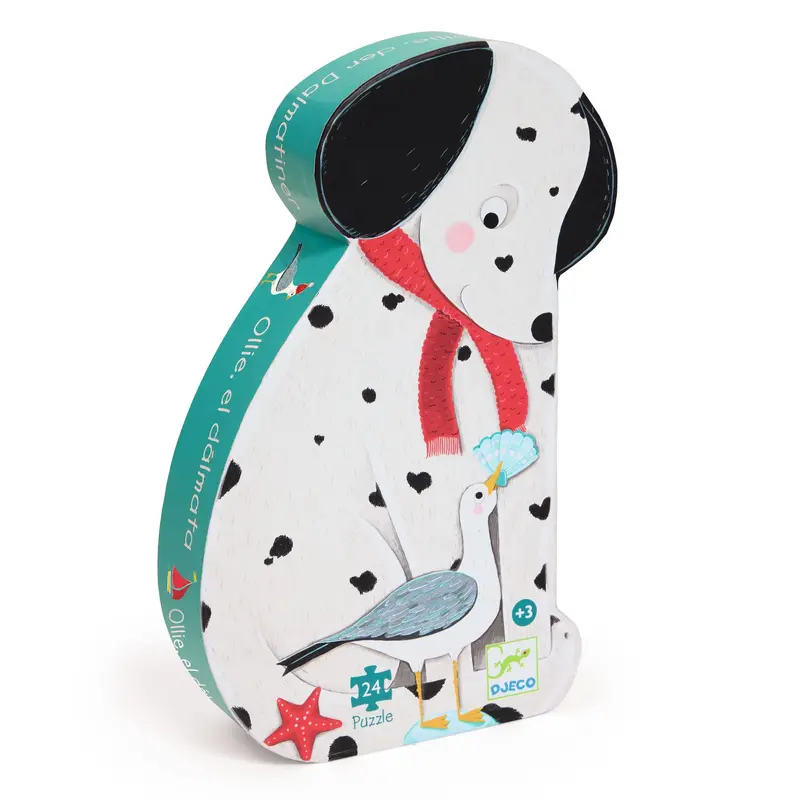 Puzzle silhouette - Ollie il dalmata 24 pezzi