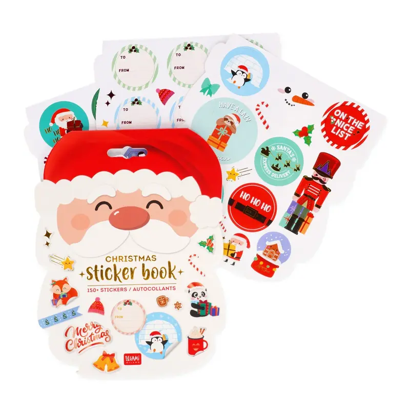 Quaderno di Adesivi Natalizi - Sticker Book
