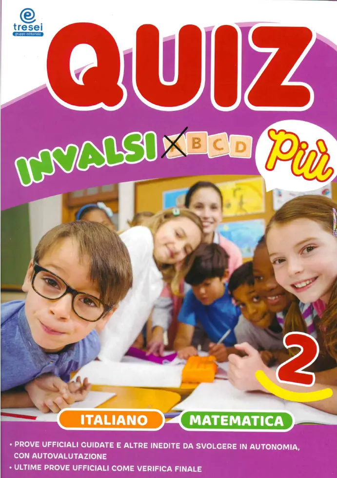 Quiz invalsi più - Pack italiano+matematica 2