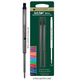 Refills Monteverde x Waterman Sfera Nero 2 pz.