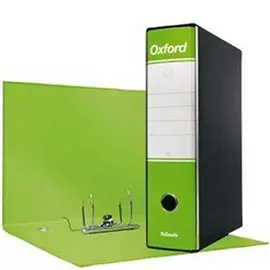 Registratori Oxford G85 Protocollo dorso 8 35x29 h. Verde Lime