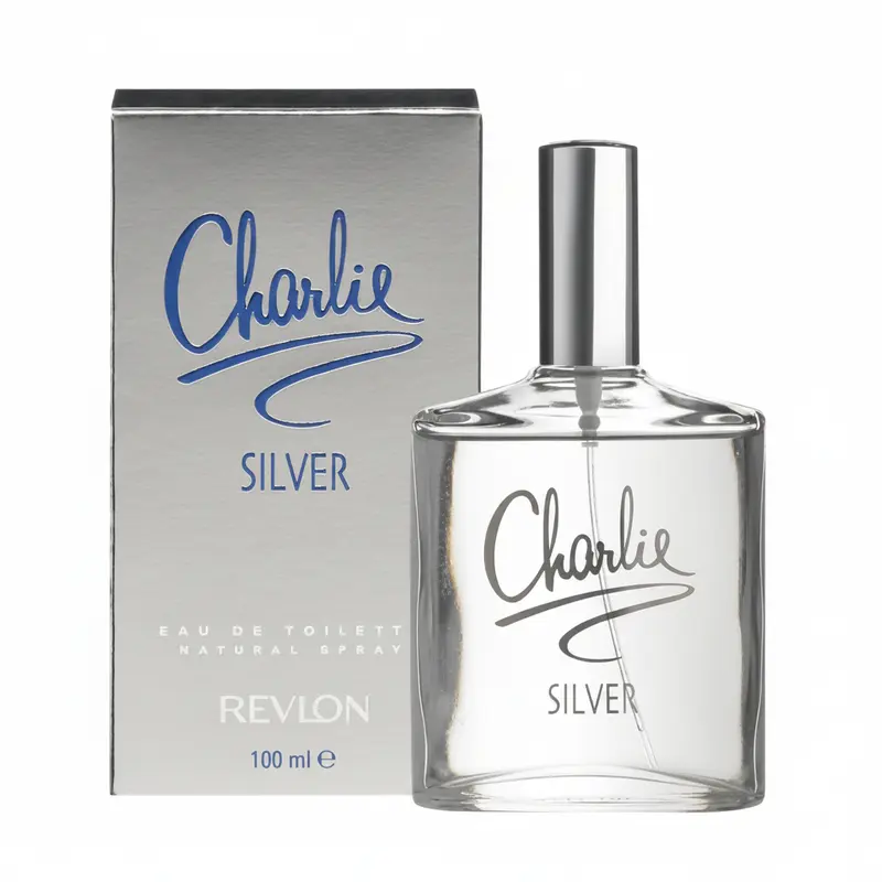 Revlon Charlie Silver Eau de Toilette 100ml Natural Spray Profumo Donna